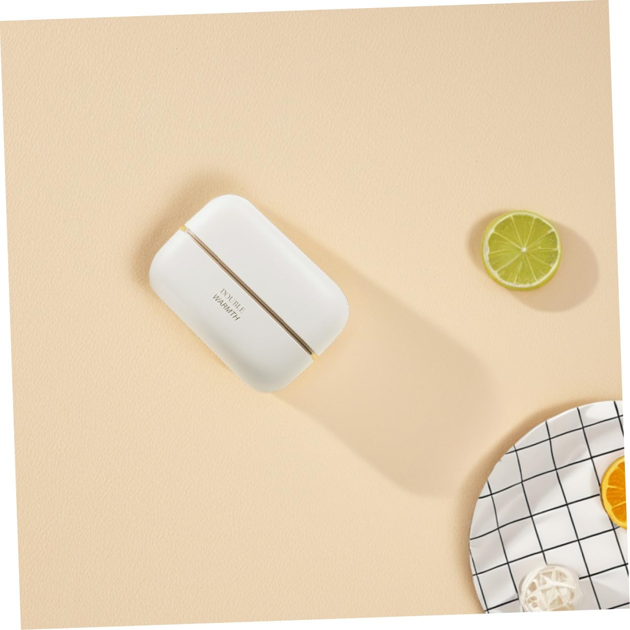 Abaodam Scaldamani Elettrico Portatile per Viaggi all Aperto Dispositivo di Riscaldamento Rapido Tramite USB Scaldamani Tascabile per Inverno