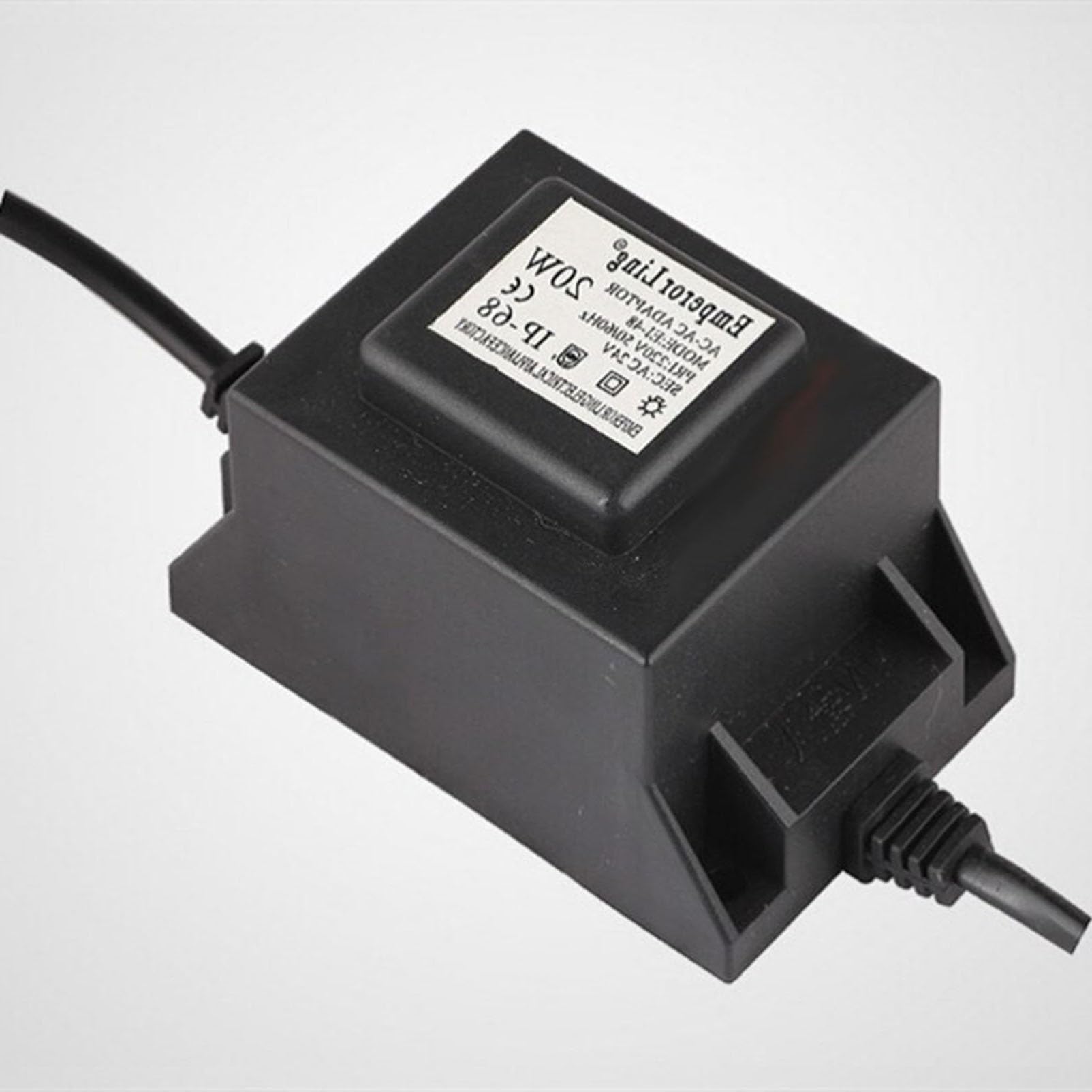 QICBYING 220V To AC 12V/24V Voltage Converter Transformer, Waterproof Transformer For LED Underwater Lights, For Swimming Pool Lights, Outdoor Lights, Spotlights(10w,12v)