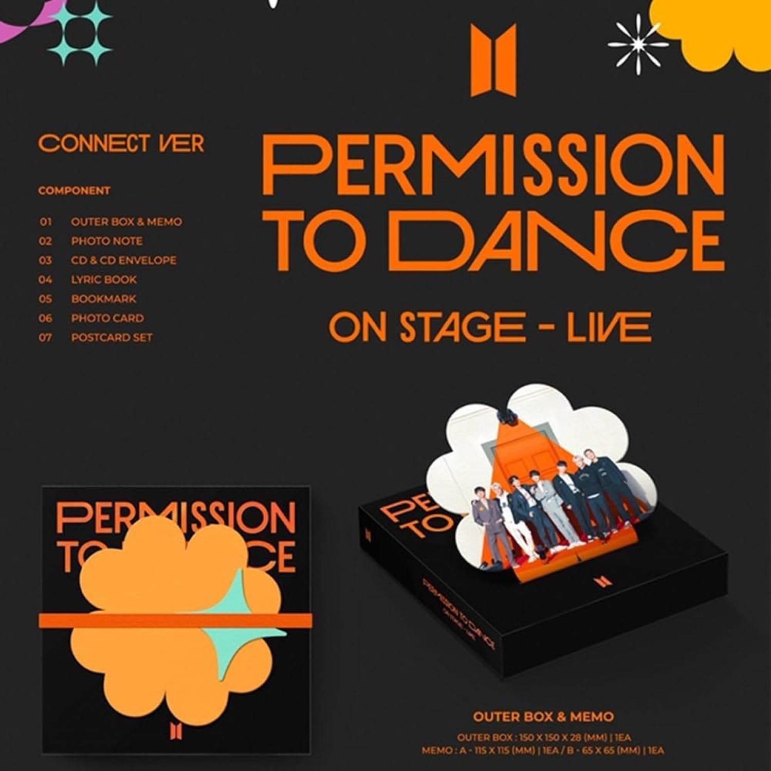 Careflection BTS PTD PERMISSION TO DANCE ON STAGE - LIVE Album
