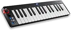 Donner Teclado Controlador MIDI N32 | 32 Teclas Mini Sensíveis, USB, Arpejador, Pitch Shifter, Sequenciador, Compatível com Diversas DAWs