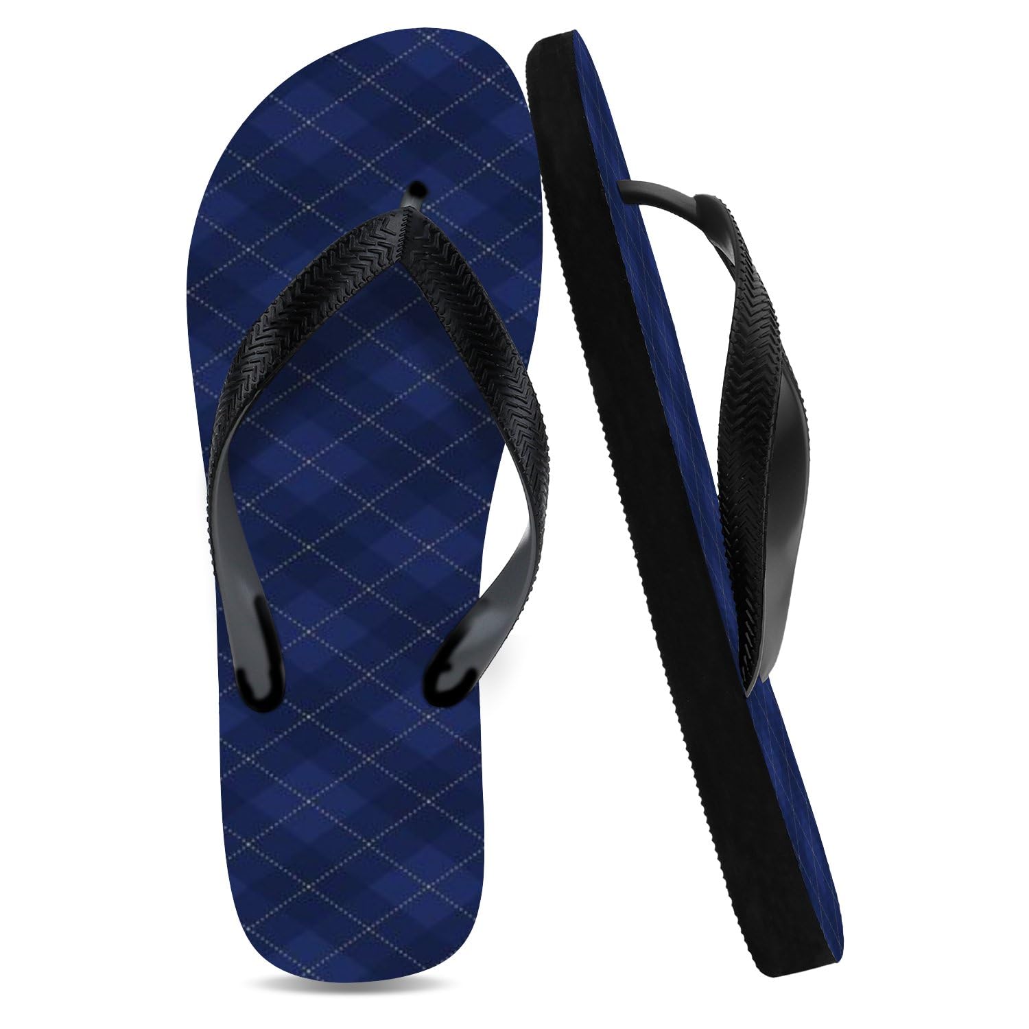 Flip-Flops Unisex Mens Slides, Bathroom Slippers Flat Sole Sandals Bath Slippers Gifts for Him