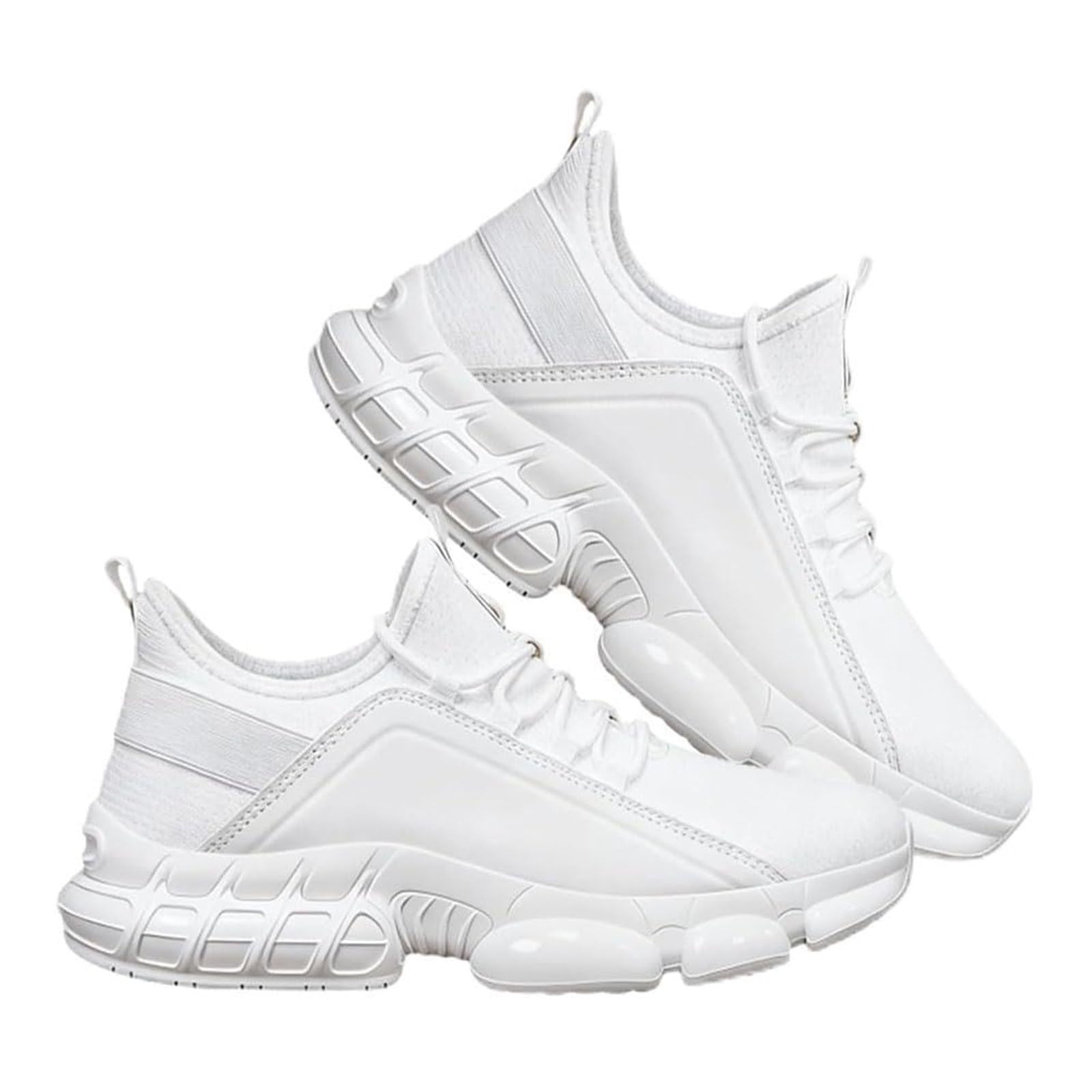 Running Shoes for Women Men Casual Breathable Walking Shoes with Arch Support Comfortable Slip On Tennis Sneakers Lightweight