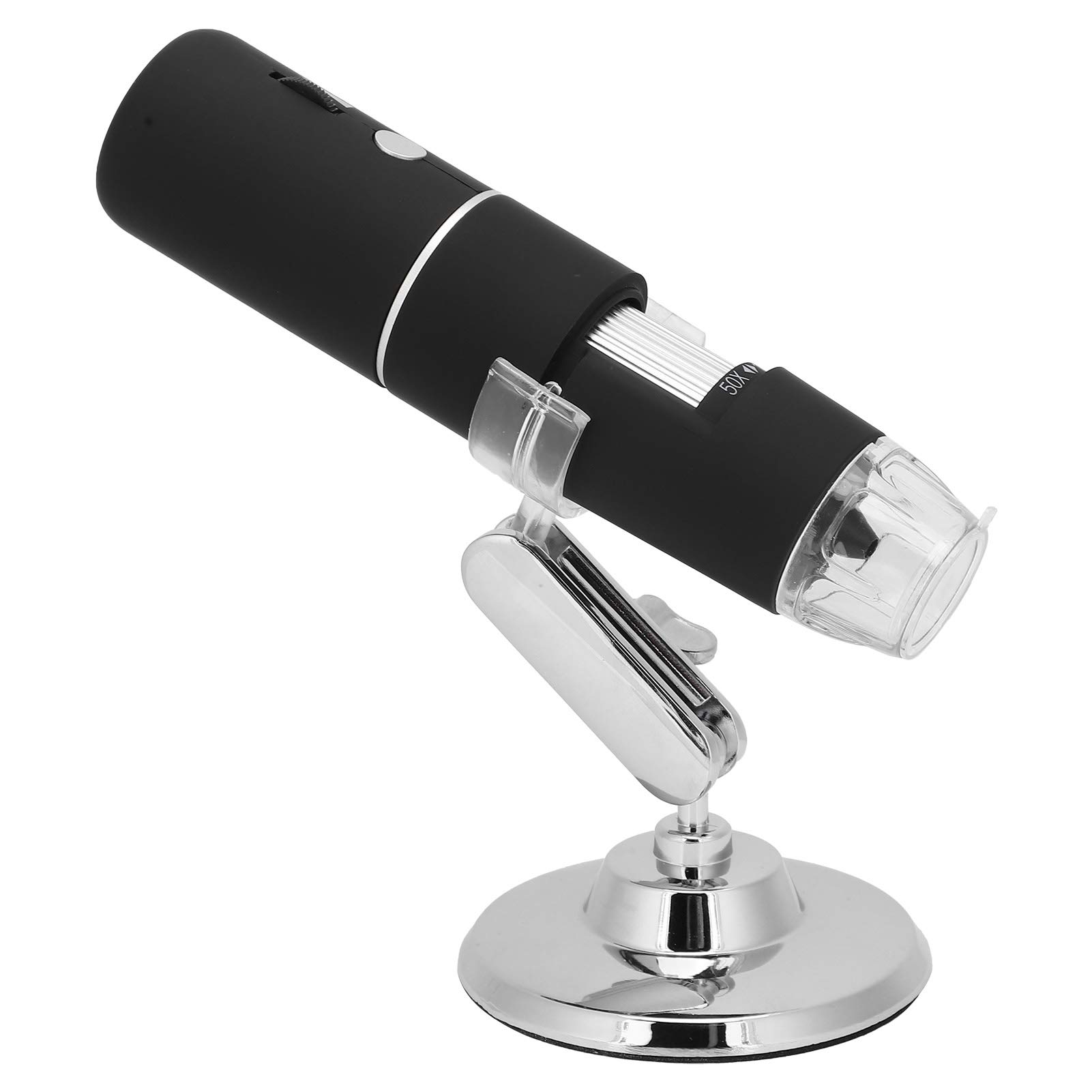 Microscopio digital WiFi 1080P, 2MP 50-1000X con 8 luces LED