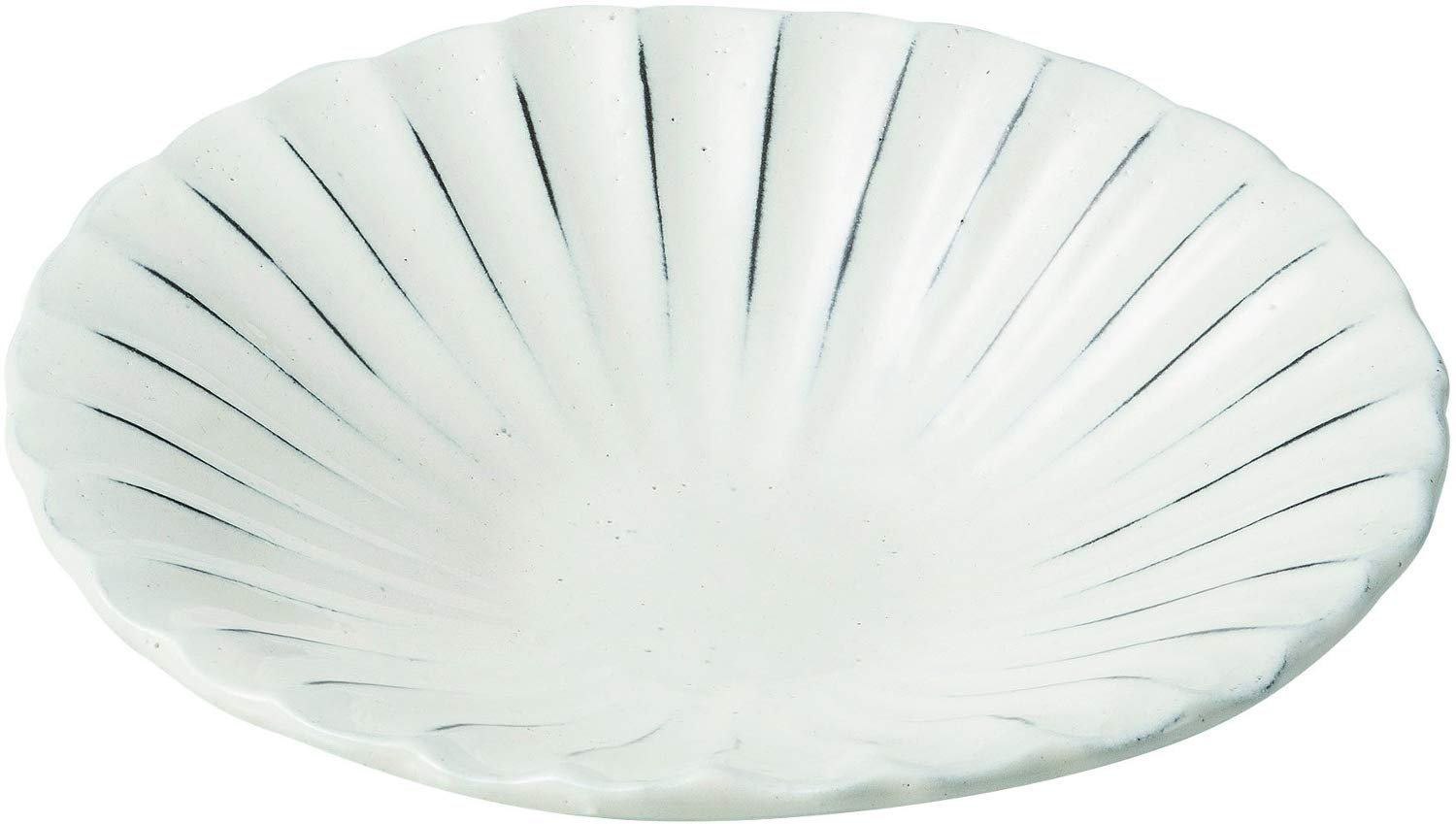 Assiette creuse en céramique noire du Japon | Chrysanthème de Moon Kiln
