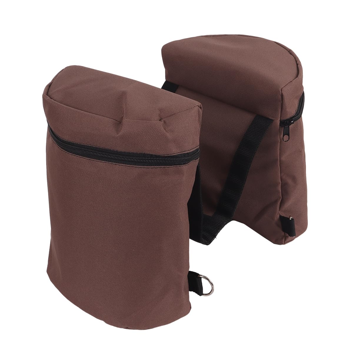 Bolsa de silla de montar para botella de agua, portátil y versátil, estilo Knaufhorn, ideal para rutas a caballo. Bolsa de silla de montar con forma de cuerno para café.