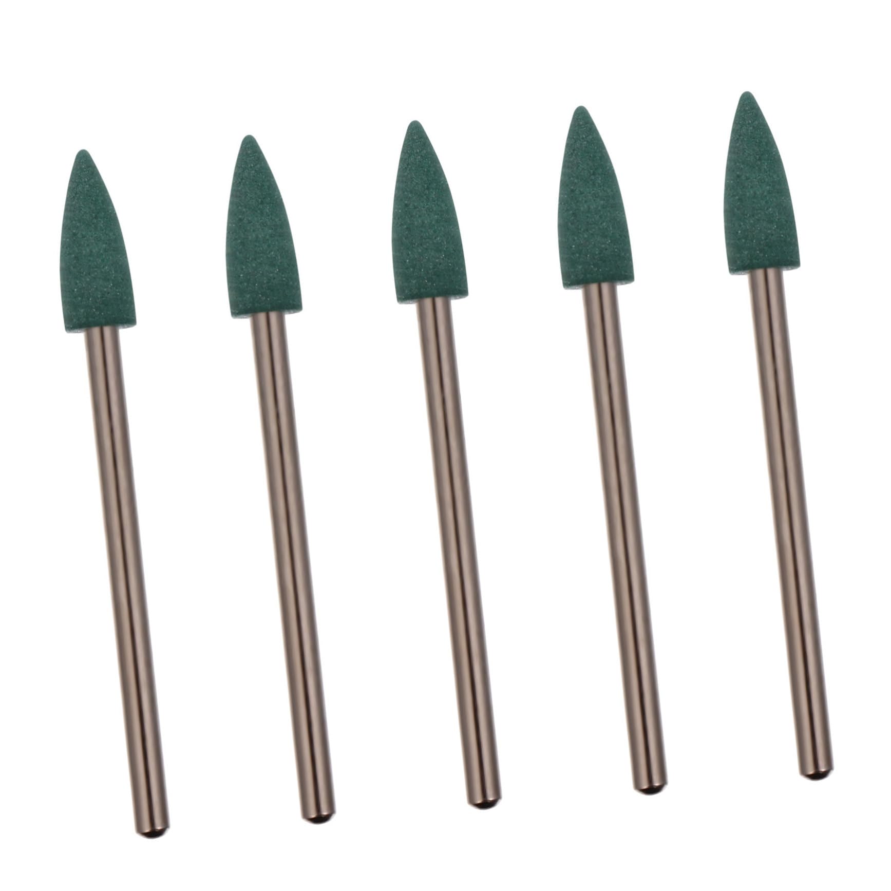 HEALEEP 5pcs Jade Grinding Head Sanding Bits Polishing Wheel Rotary Tool Grinding Stone Tool Bits