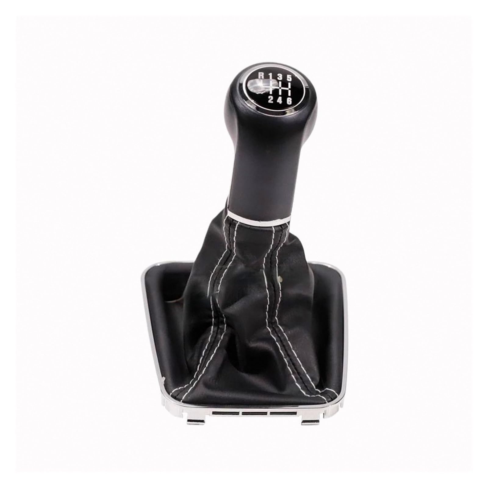 Lvgvzttgkm 6 Speed-White Line Knob With Boot/Boot Only/Gear Shift Knob Gear Shift For Opel For Vauxhall Zafira B 2005-2014 Stylish Lever 1Pc With Boot/1Pc Boot Only/1Pc Gear