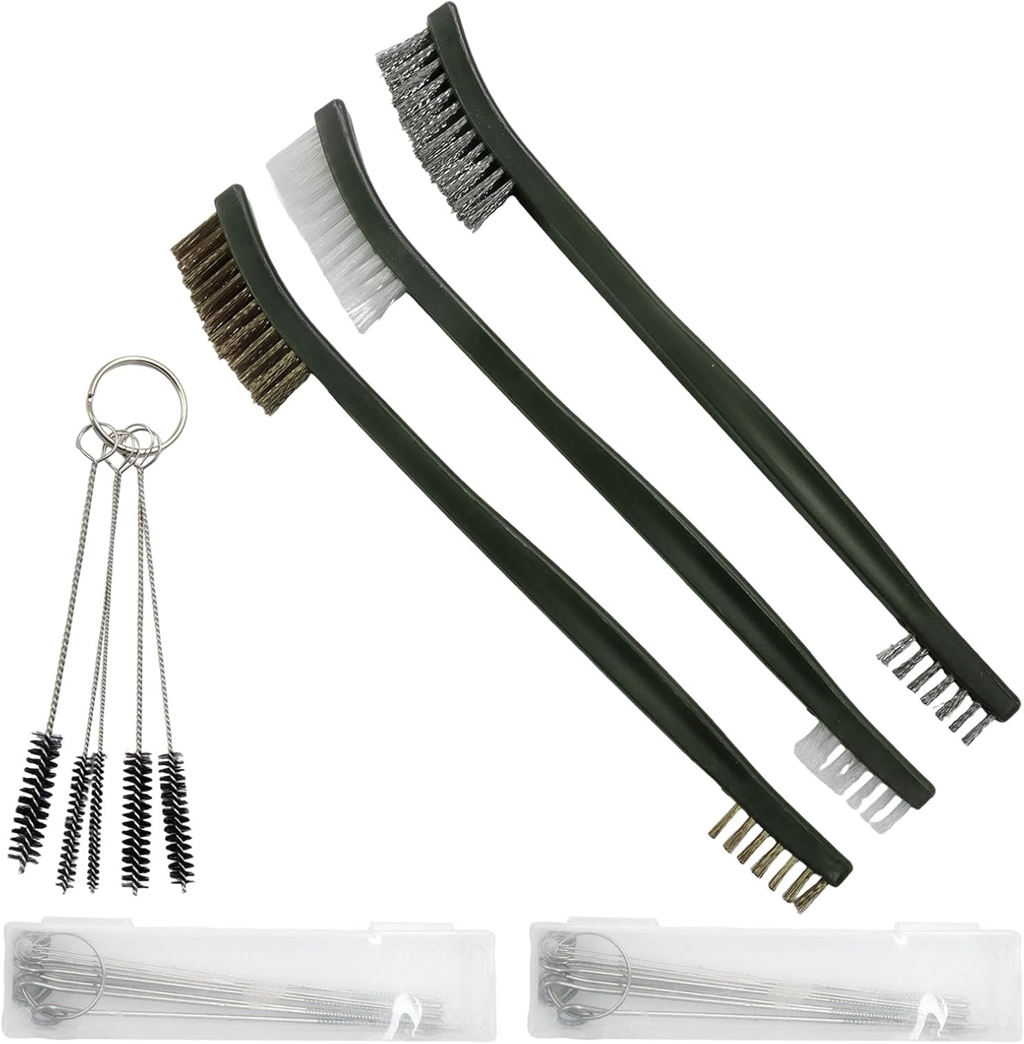 Carburetor Cleaner Kit, Torch Tip Cleaner Set Polishing Brushes image 2