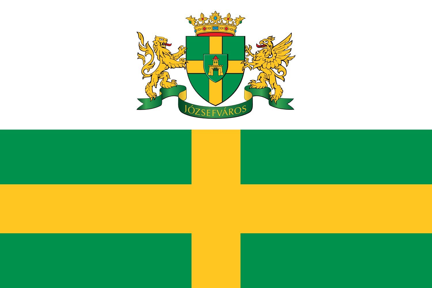 Drapeau Budapest VIII grand format pour raviver vos souvenirs