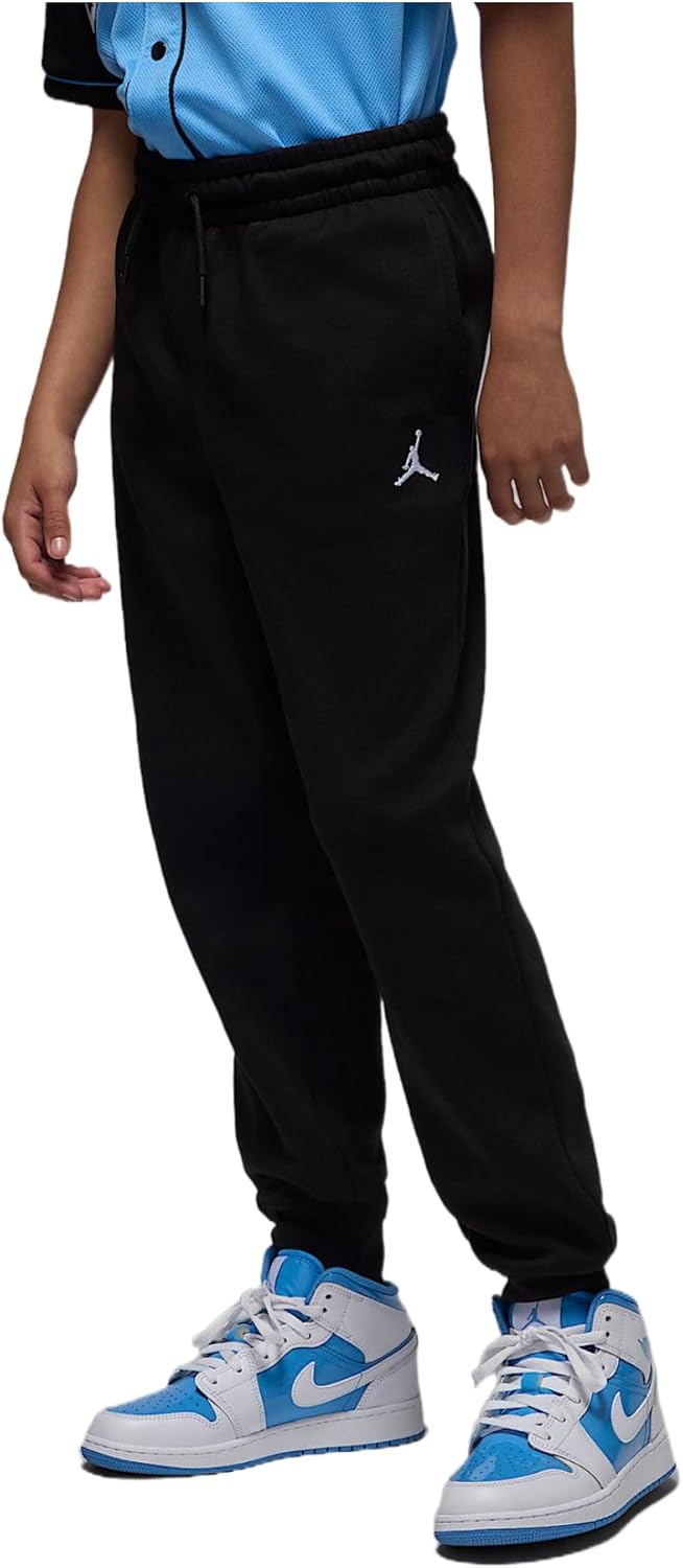 Jordan Brooklyn Fleece Big Kids' Pants (Black)