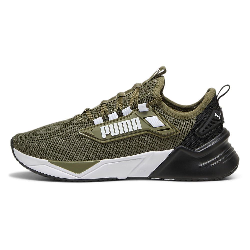 PUMA Młodzieżowe buty do biegania unisex Retaliate 3 czarne - UK 3