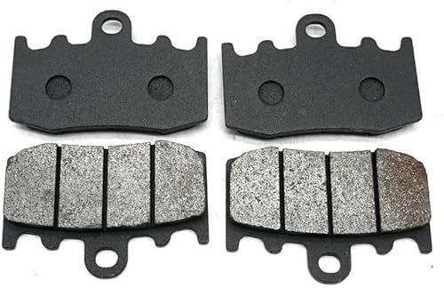Para BMW R1200GS R1200CL 2004 K1200S 2005 2006 2007 2008 R 1200 GS 2004-2012 Adventure Motocicleta Pastillas de freno delanteras y traseras