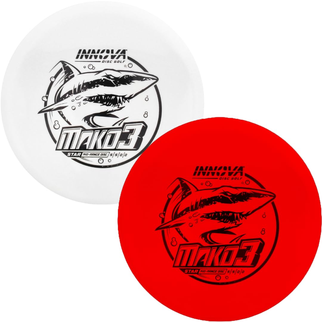 Innova Star Mako3 - Midrange Golf Discc 2 Pack - Straight Flyer, 170-180 Grams