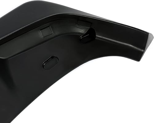 Miniatura 7 de HECASA Borde de parachoques delantero compatible con Chevy Camaro SS/Z28 2014-2015 debajo de la barbilla divisor de plástico PP sin pintar negro