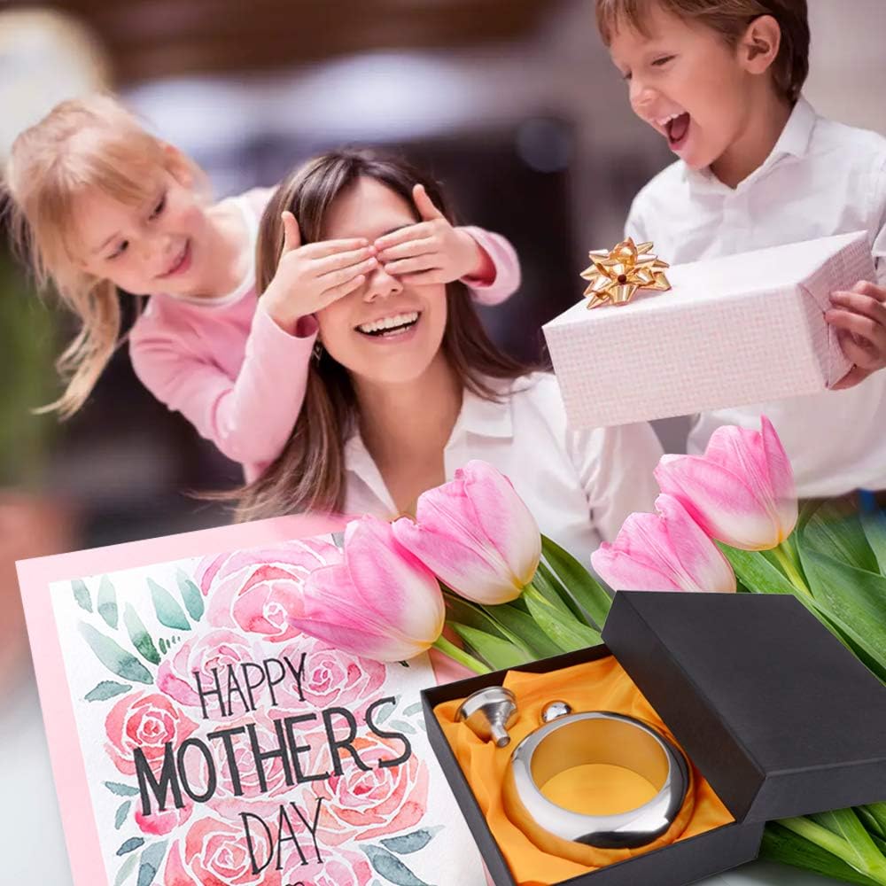 Flash Deals - 50% OFF CCJK Liquor Flask for Women with Funnel - Stainless Steel Bangle Bracelet Flask Wrist Jewelry for Women Girls Men Party Hand size Flask (Sliver) Exclusive Discount 50% Price CCJK Liquor Flask for Women with Funnel - Stainless Steel Bangle Bracelet Flask Wrist Jewelry for Women Girls Men Party Hand size Flask (Sliver)