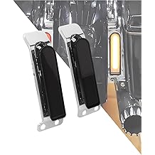 LED 鞍袋支撑插件转向信号填充板制动尾灯适用于 Harley Electra Glide Road King Ultra Limited 2014-2024（镀铬外壳烟雾镜头）