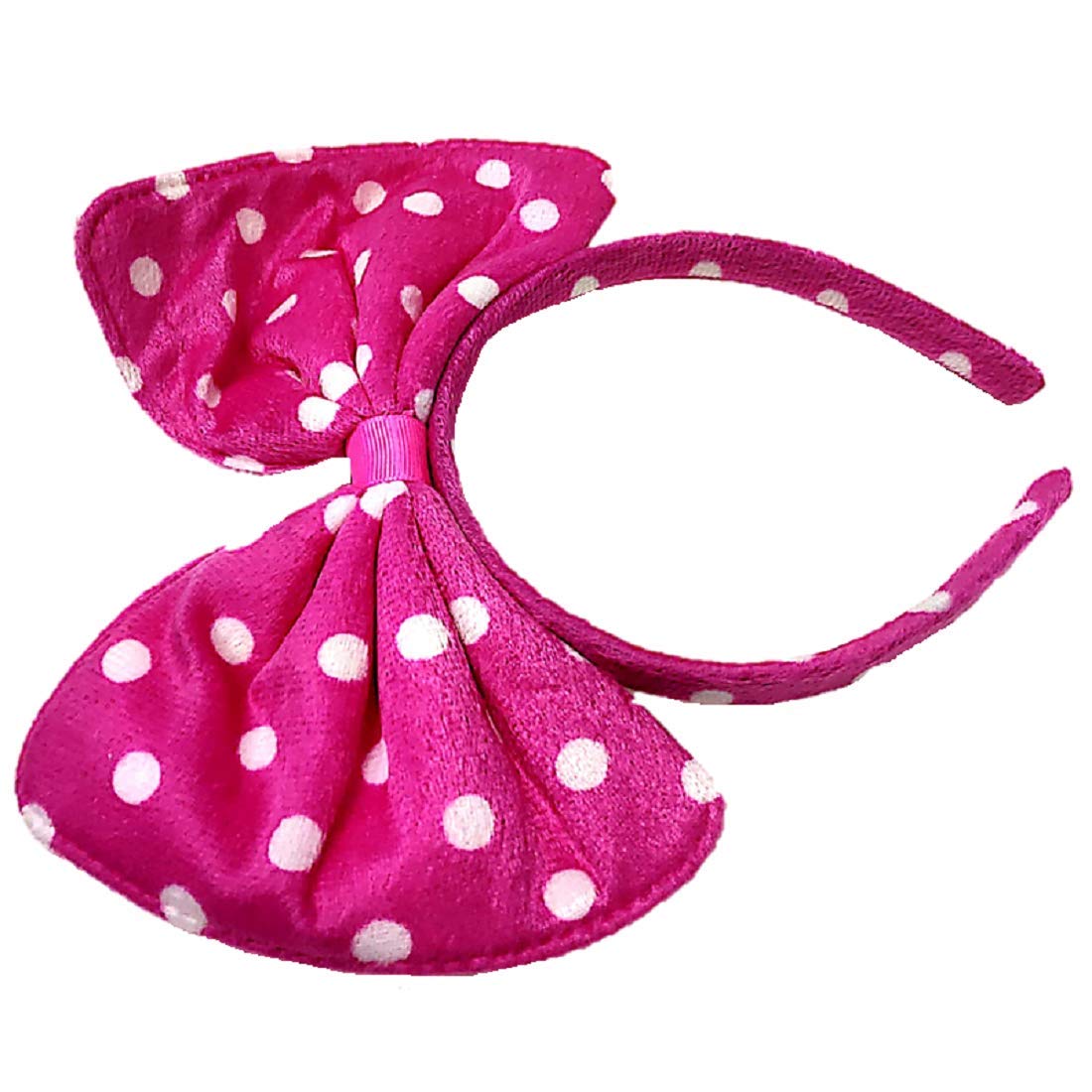 Proplady Disney Collection Soft Polka Dot Velvet Minny Mouse Ears Hair Band/Head Band for Baby Girls, Girls & Women|Kids Hair|Latest Hair (B08383TMRY) Amazon Price History, Amazon Price Tracker