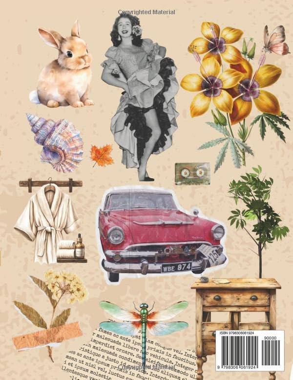 Incredible Things to Cut Out and Collage Book: 500+ Extraordinary Items To Cut & Collage: Butterflies & Insects, Animal and Sealife, People, ... Album, Decoupage, DIY Paper Craft Etc - Image 2