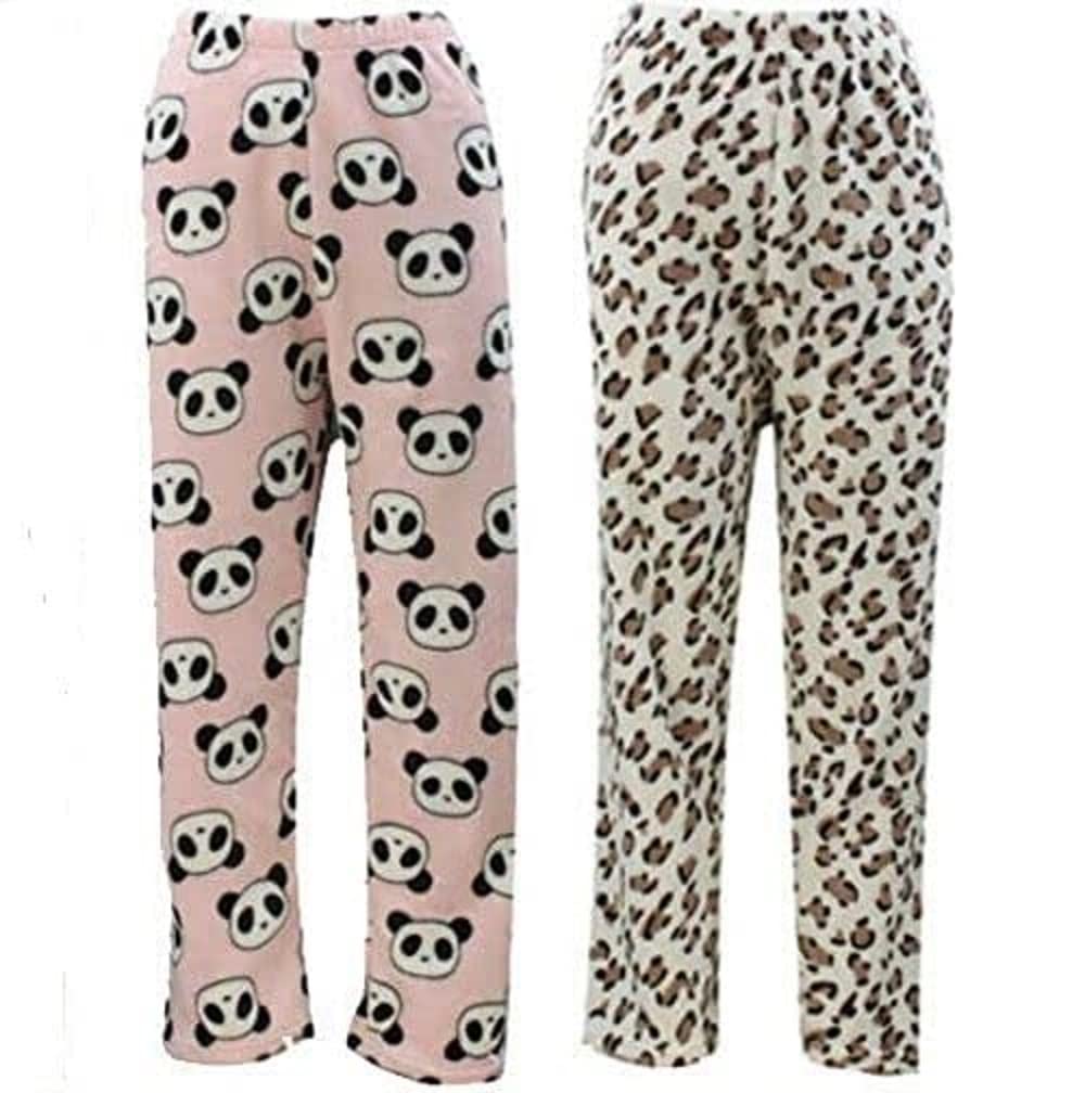r&d Women's Printed Woolen soft Fleece Pyjama/Lower (Multicolor) (Pack of 2)-picture-43