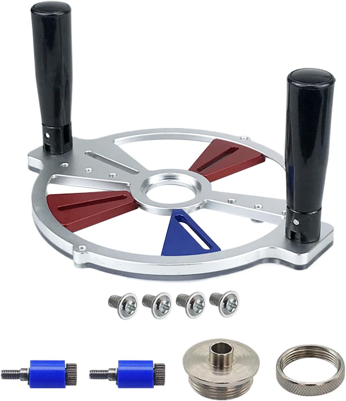 Router Milling Bracket, Adjustable Track Rail, Woodworking Jig With Easy Setup, Groove Tool With Durable Build, Workshop Care Accessory, Handy Aid For Garage Home Carpentry Furniture Making Projects