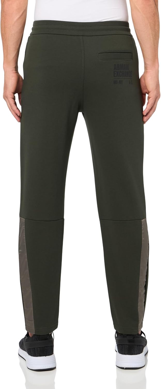 Armani Exchange Men's Patched Fleece Sweatpants - Image 2