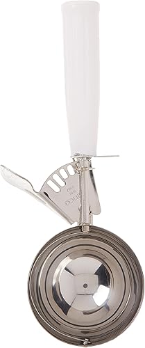 Miniatura 2 de Cuchara para helado Winco, con mango de plástico, N.º 6