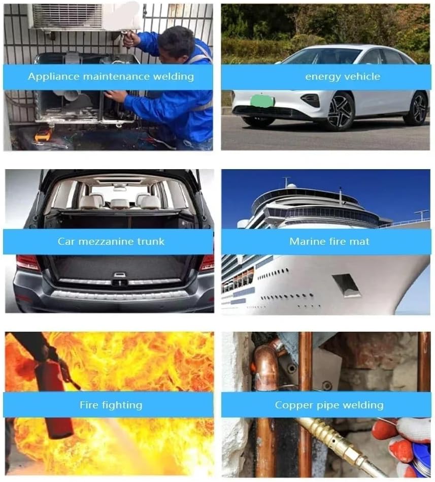 2Pcs Graphite Felt Black Welding Protective Blanket Torch Shield Pack Protective Sheet Carbon Fiber High Temp 300 * 200mm