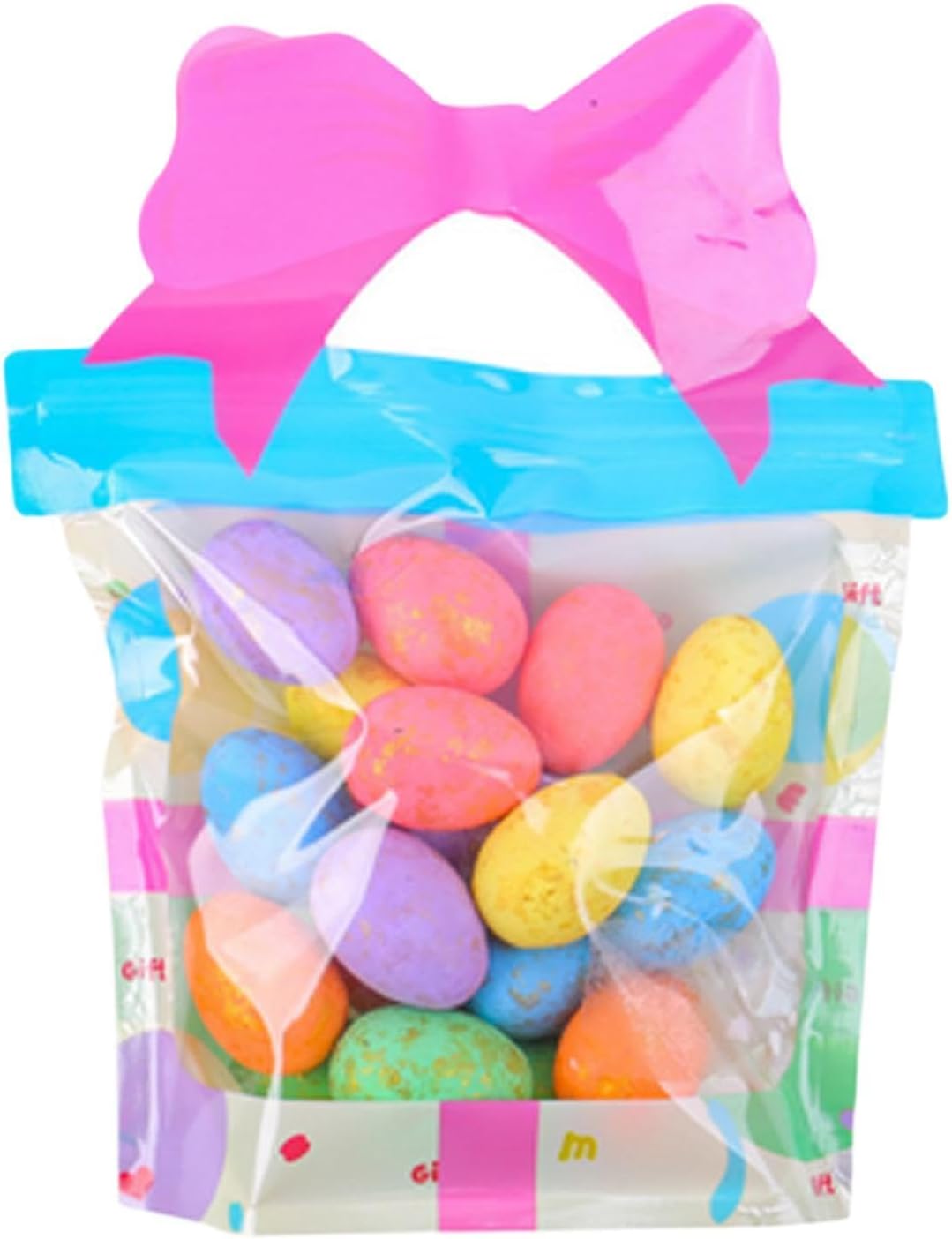 Enakshi® Easter Eggs Ornaments Decorative for DIY Easter Basket Stuffers Vase Fillers Black Speckle White|Collectibles