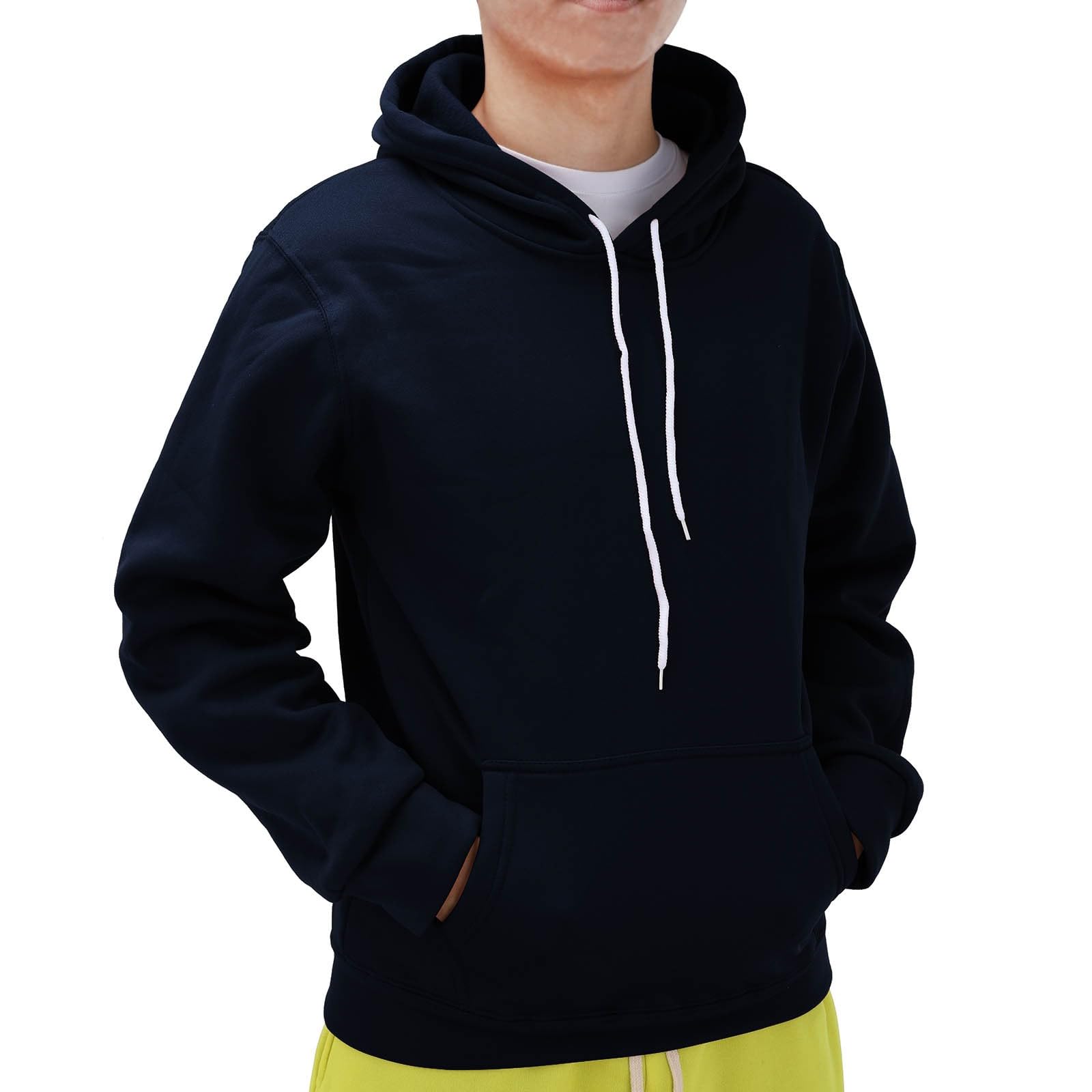 Zip Up Hoodies For Men Plain Hoodies Heavyweight Hoodie Men's Hoodies And Winter Leisure Warm Coat Sports Zipper Pocket Hooded Warm Pocket Sweater Top