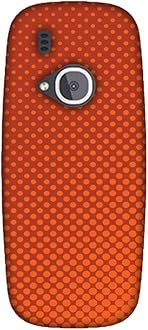 AMZER Slim Fit Handcrafted Designer Printed Snap On Hard Shell Case Back Cover for Nokia 3310 - Vintage Dot Pop 2 HD Color, Ultra Light Back Case
