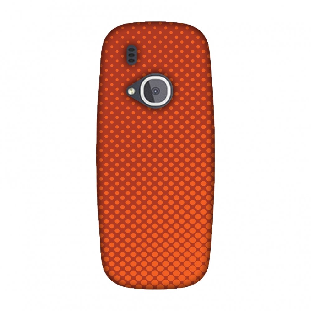 AMZER Slim Fit Handcrafted Designer Printed Snap On Hard Shell Case Back Cover for Nokia 3310 - Vintage Dot Pop 2 HD Color, Ultra Light Back Case