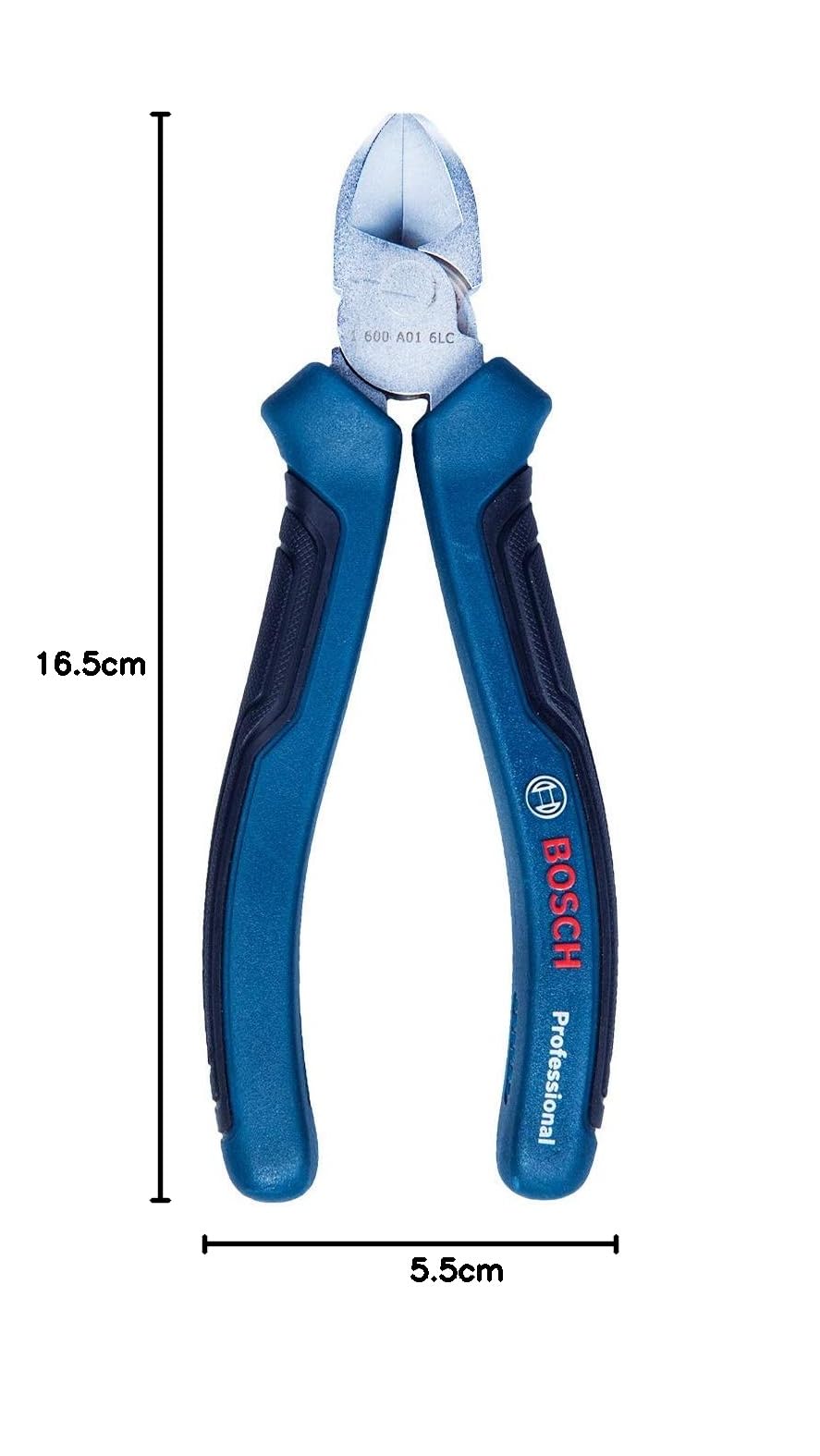 Bosch Professional 1600A01TH9 Tronchese a Taglio Laterale, Blu, 160 mm