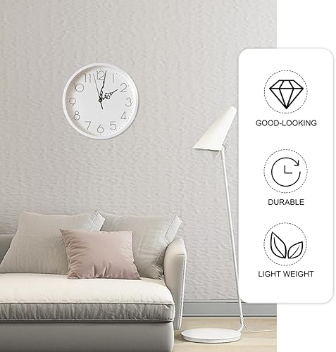 Miniatura 9 de DOITOOL Kit de reparación de motor de metal reloj de pared DIY reloj de pared reloj de pared de péndulo pieza reloj de repuesto de metal reloj de