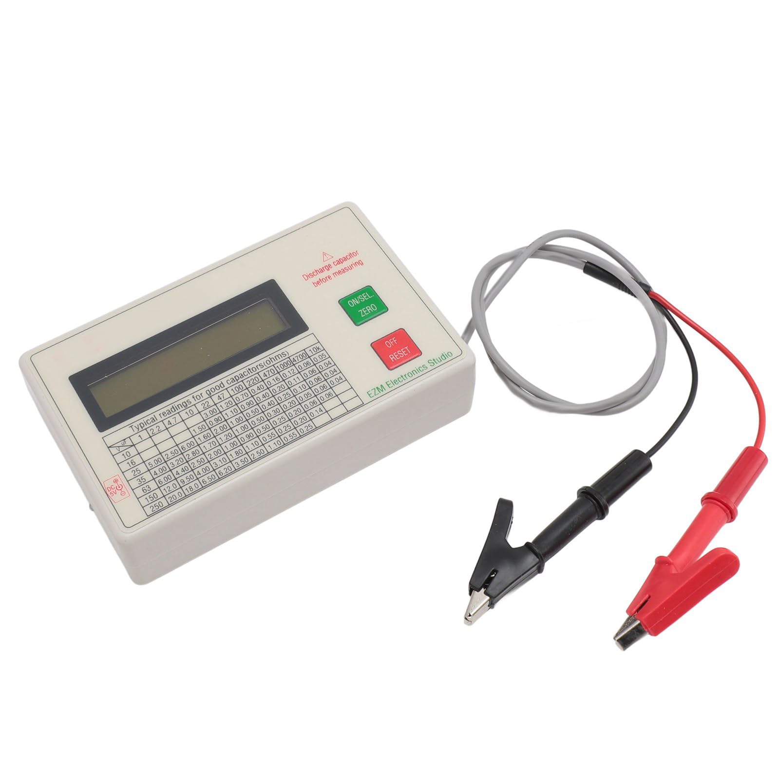 Cocoarm Miernik z Automatycznym Wyłączaniem, 0-25Ω