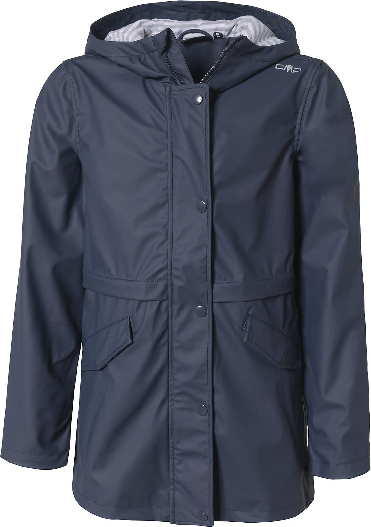 CMP Chaqueta Niño Con Capucha Fija, Azul negro, 116