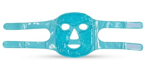 Miniatura 6 de máscara facial  Deshazte de los Ojos Hinchados - Alivio de la Migraña, Dormir, Viajar, Terapéutico Paquete de Compresas de Frío y Caliente - Cuentas