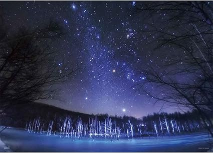 Amazon Co Jp 美瑛に降る星のダイヤモンド 北海道 美瑛 ジグソーパズル 500ピース ジグソー パズル Puzzle 光るパズル 日本 風景 写真 自然 四季 天空物語 星空 Kagaya 加賀谷穣 ギフト プレゼント 誕生日 贈り物 クリスマス ステイホーム おうち時間 アート 絵画