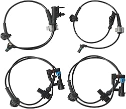 4PCS ABS Wheel Speed Sensor Front & Rear, Left & Right Compatible with 2007-2014 Chevy Silverado 1500/Avalanche/Suburban 1500/Tahoe, GMC Yukon/Yukon XL 1500, Cadillac Escalade Replace 15229012 ALS1464