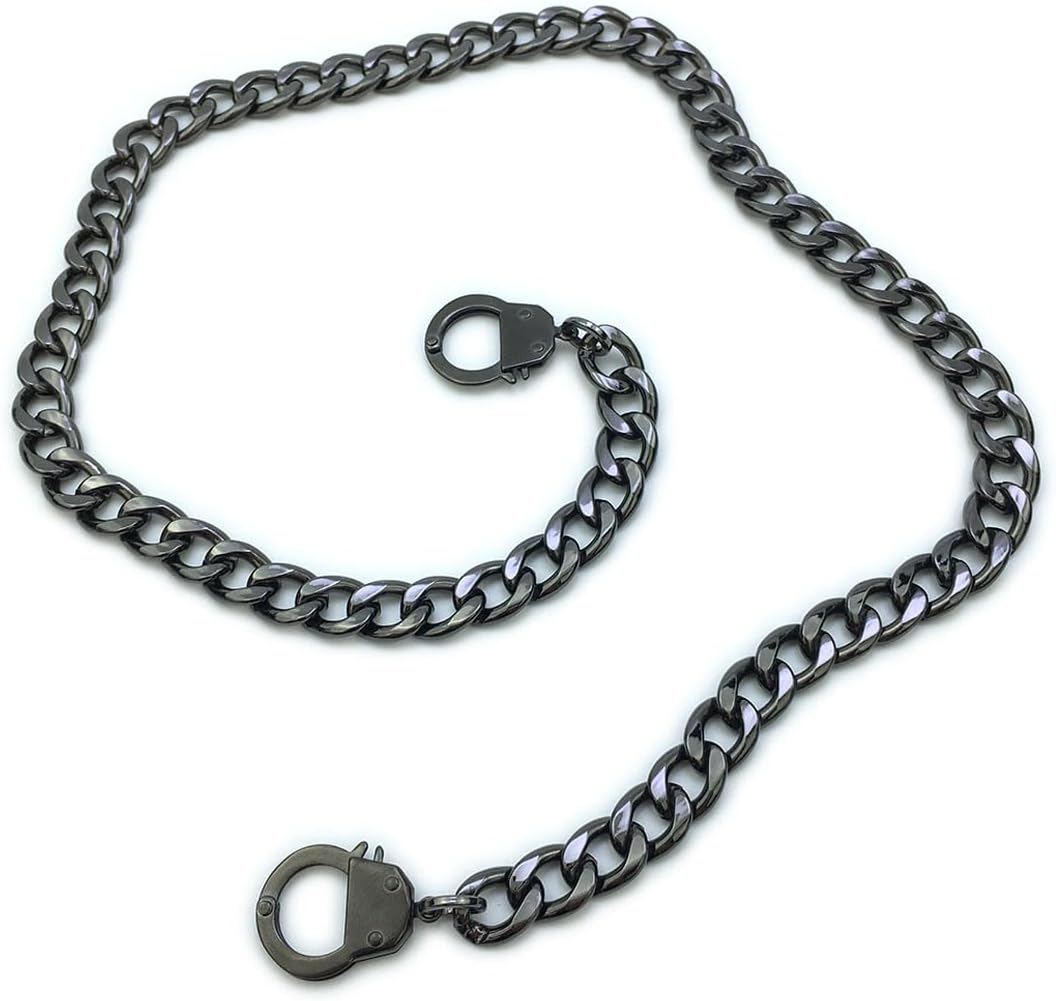 Succuba ステンレススチール 手錠チョーカーネックレス チェーンペンダント チョーカーカラーネックレス 男女兼用 16~24イ