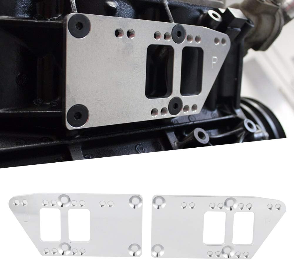 Engine Mounts, LS Swap Motor Mount Bracket Kit Compatible with Camaro, Billet Aluminum, V8 Conversion Mount