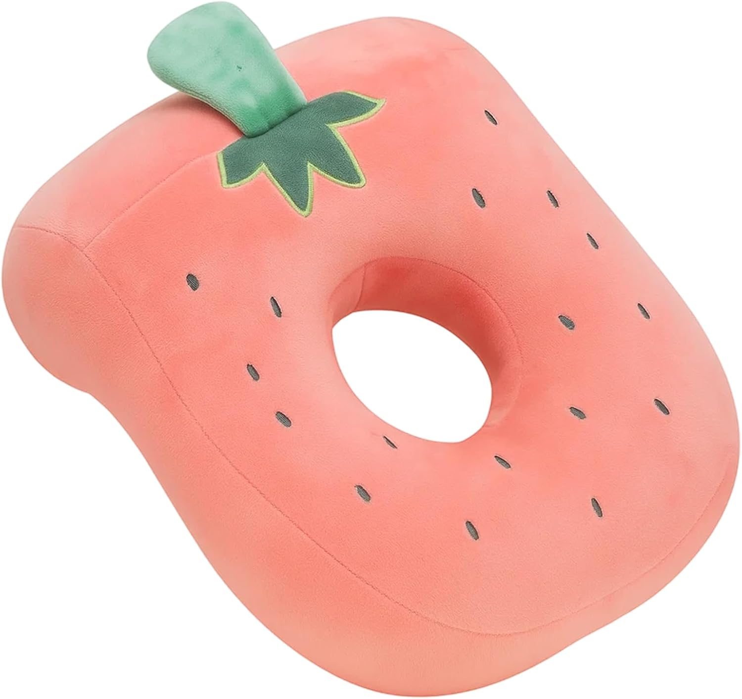 WPNCYK Piercing Pillow with Ear Hole, Soft Memory Cotton Pillow for Side Sleepers, Office Napping, Travel, and Post-Surgery Recovery, 32x25x12cm