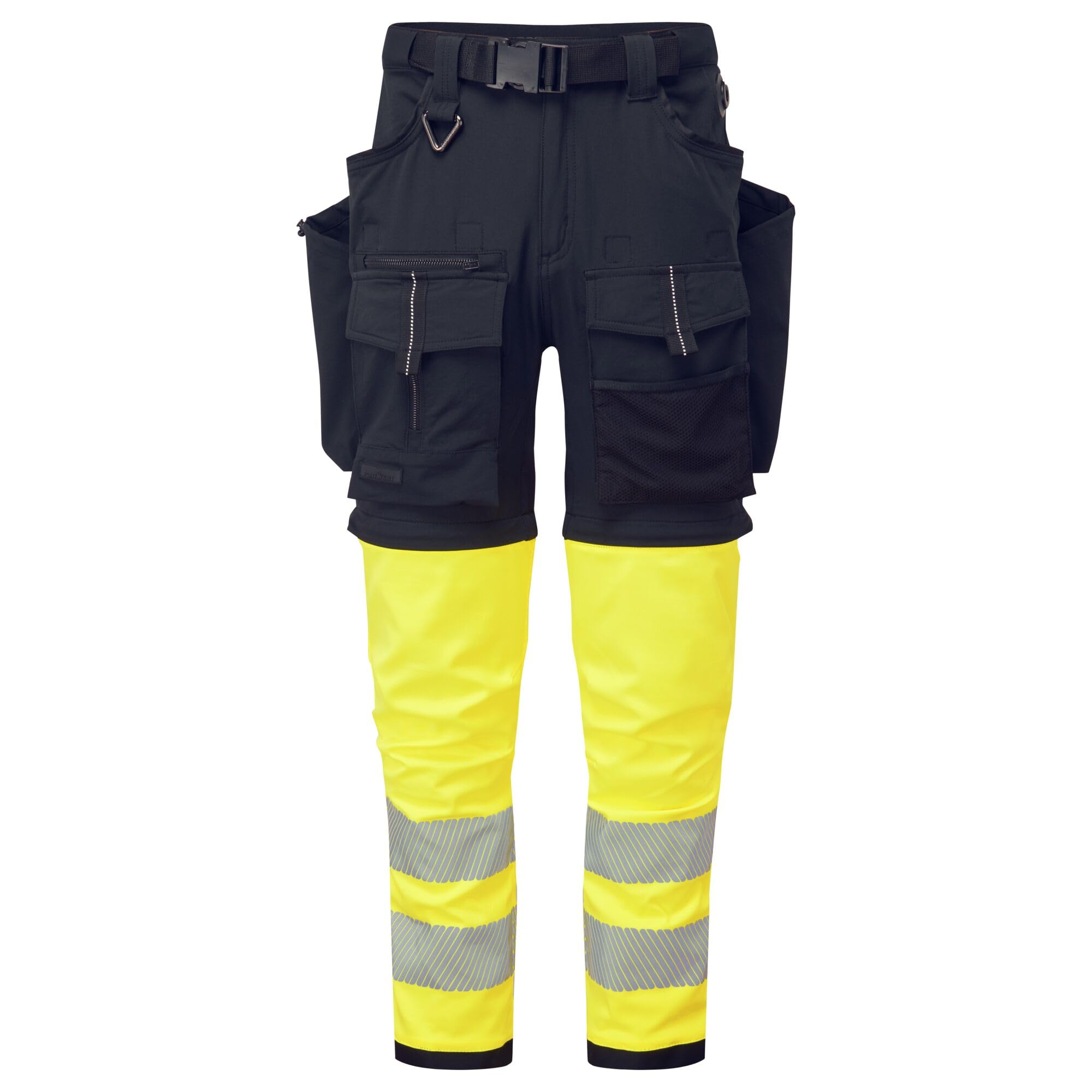 Portwest Pantalón de Trabajo Multibolsillos Tejido elástico Ultimate Modular 3 en 1 BX321