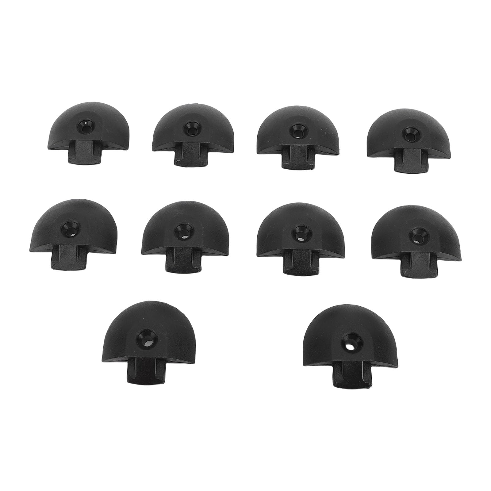 Bediffer Embout de Rail en L, Conception sans Couture pour Lit de Camion, Remorque, Contrôle du Fret, Pick-up RV ATV, 10 Pièces