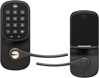 Yale Security YRL216-CBA-0BP Assure Keyed – Entry – Lever Lock, Oil-Rubbed Bronze