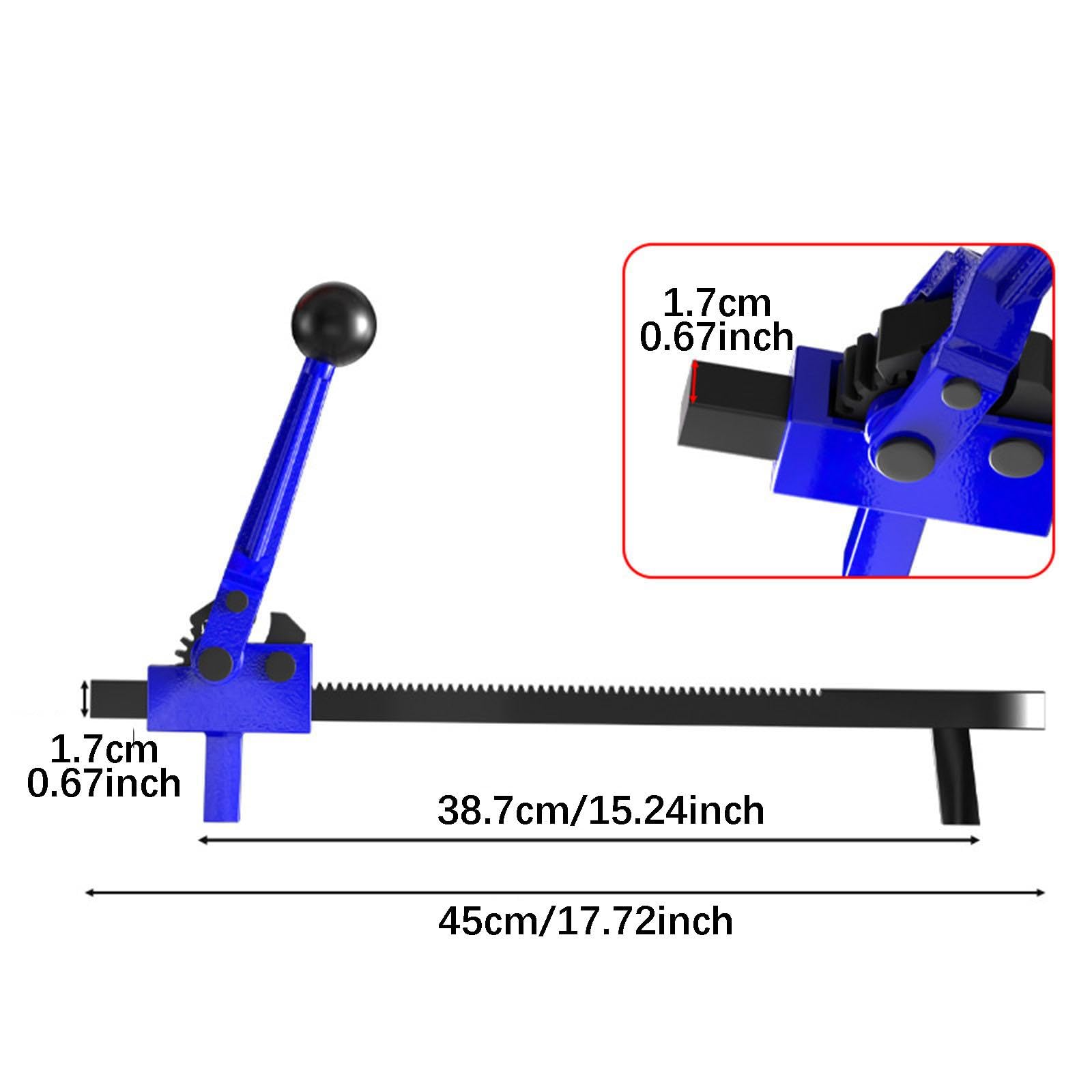 Handreifenexpander Reifenwechselwerkzeug Reifenspreizer Handgerät Reparaturset Metall für Autoservice LKW-Service Motorradpflege, 45cm