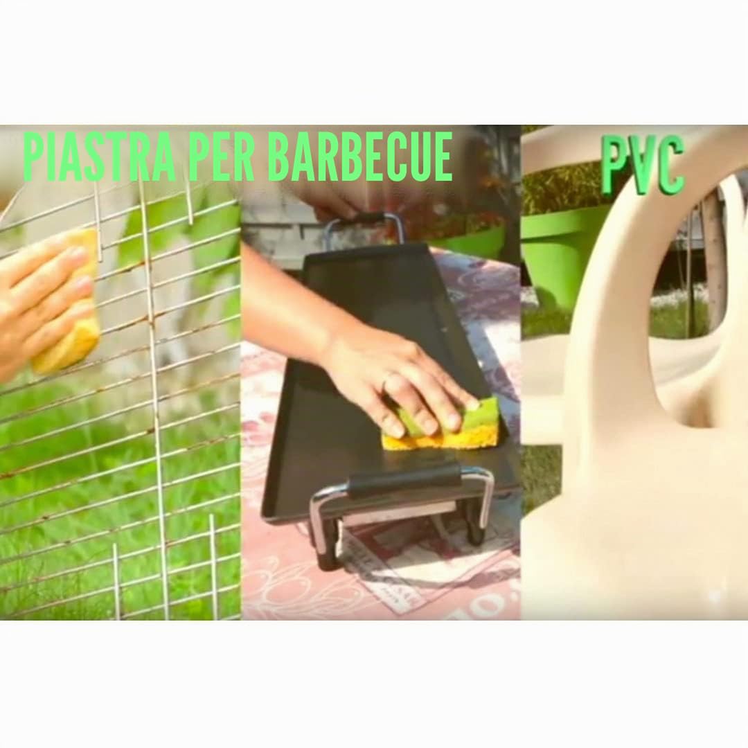 Venteo - Bicarbonato di sodio in gel - Ideale per pulire tutto dal pavimento al soffitto - Set di 4 - Capacità 750 ml