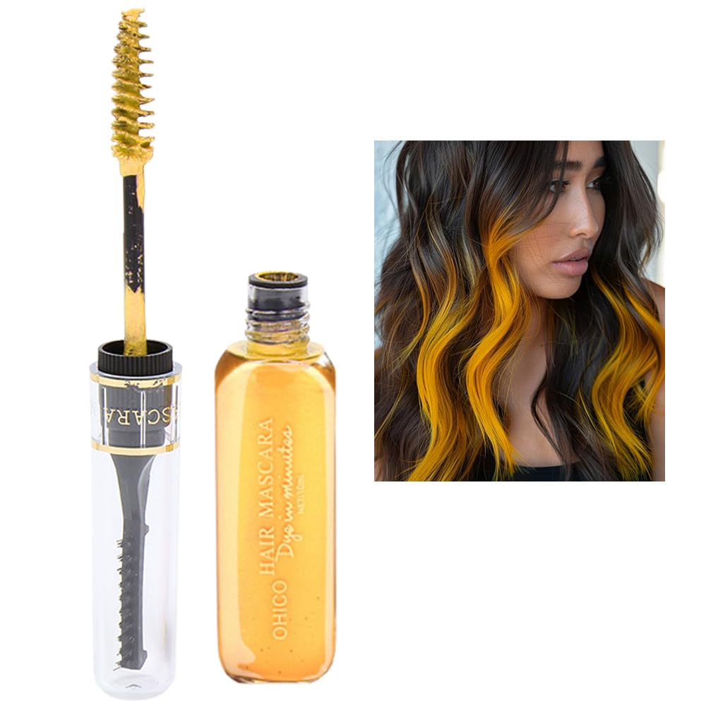 Amazon | ワンデイヘアカラー マスカラ ヘアチョーク 3WAY 一時的 一日