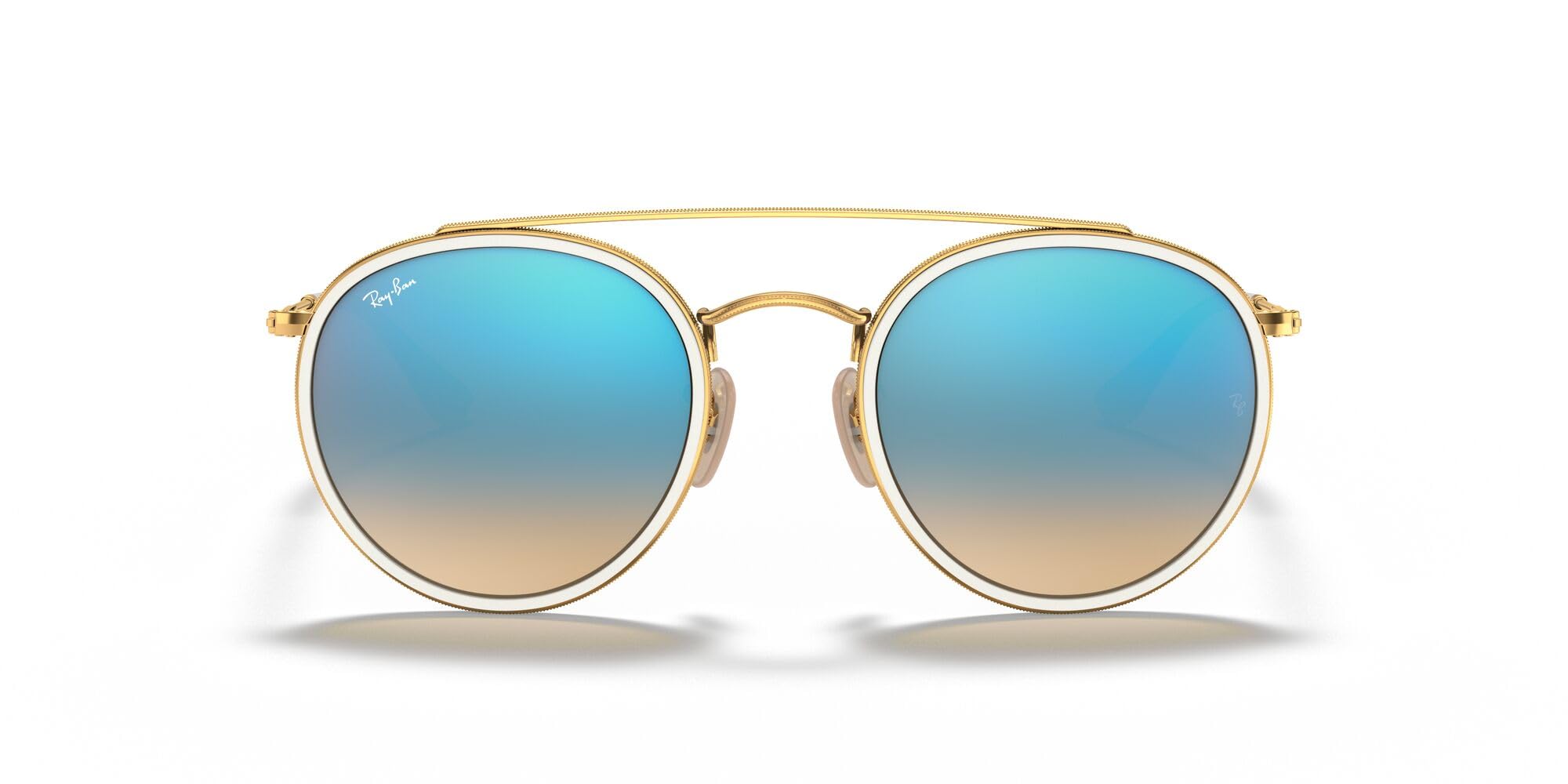 Ray-Ban RB 3647N 51 001/4O Rb 3647N Round Sunglasses 51, Gold