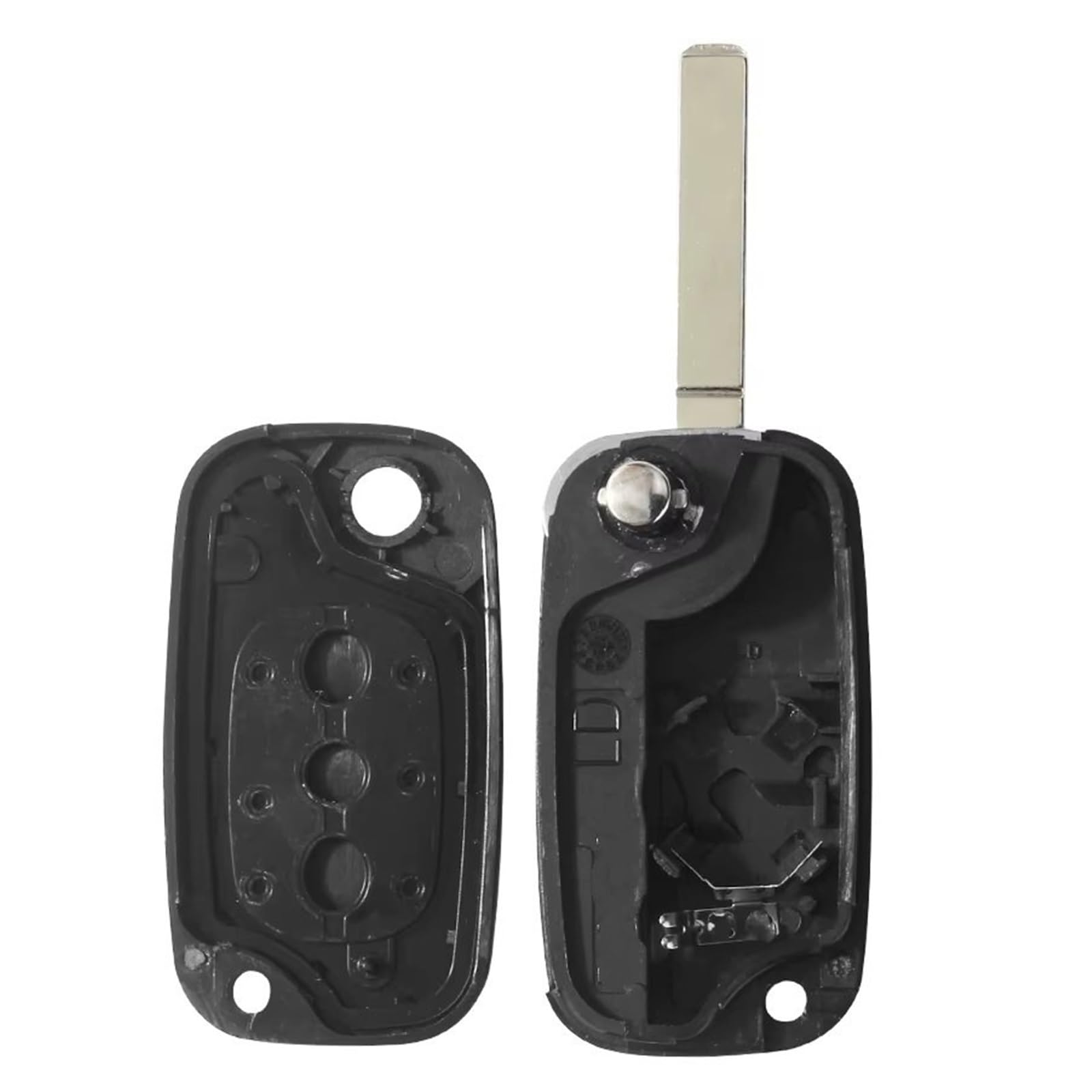 Compatibile Con Per Laguna 2002 2003 2004 2005 2006 2007 2008 2009 2010 2011 2012 2013 2014 2015 2 3 Pulsanti Custodia Chiave A Distanza Auto(3 Buttons HU83)