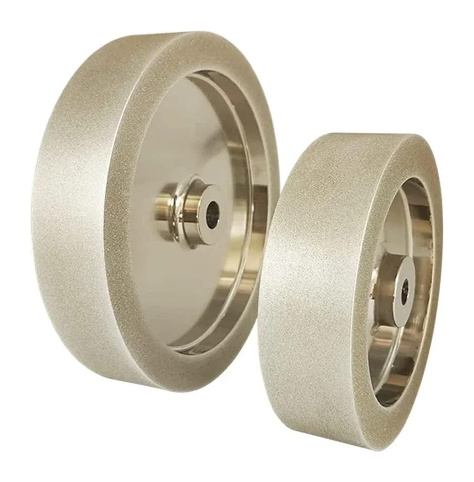 Mola CBN da 8 pollici Sistema T-4 200mm * 38mm * 12mm for Affilare Utensili HSS In Acciaio Ad Alta Velocità Destra/Angolo Rotondo(Round 1000 grit)